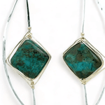 God's Eye Turquoise Earrings E82054 - Art by any Means Jewelryproduct_