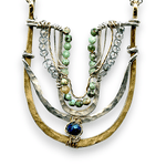 Gorge of Turquoise Gems Necklace - Art by any Means Jewelryproduct_