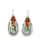 Gossan Hessonite Crystal Drop Earrings - Art by any Means Jewelryproduct_