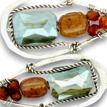 Gossan Hessonite Crystal Drop Earrings - Art by any Means Jewelryproduct_