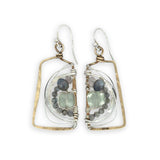 Green Amethyst Window Earrings - Art by any Means Jewelryproduct_