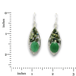 Green Aventurine Buoy Drop Earrings - Art by any Means Jewelryproduct_