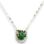 Green Aventurine Buoy Drop Necklace - Art by any Means Jewelryproduct_