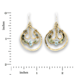 Green Kyanite Pear Drop Earrings - Art by any Means Jewelryproduct_