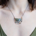 Half Moon Labradorite Necklace 83230N - Art by any Means Jewelryproduct_