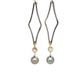 Harlequin Pearl Earrings E82561 - Art by any Means Jewelryproduct_