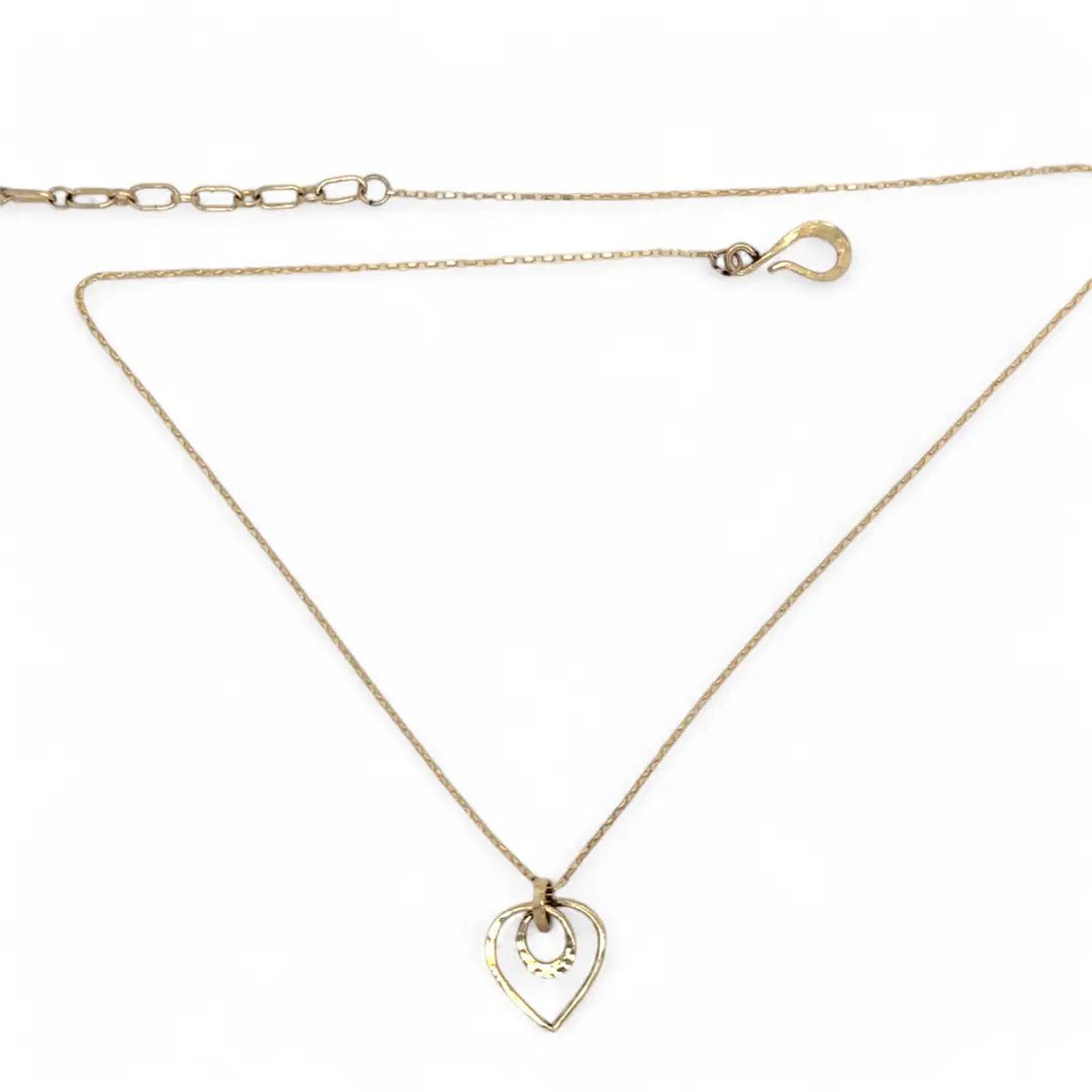 Heart Charm Necklace 84120N - Art by any Means Jewelryproduct_