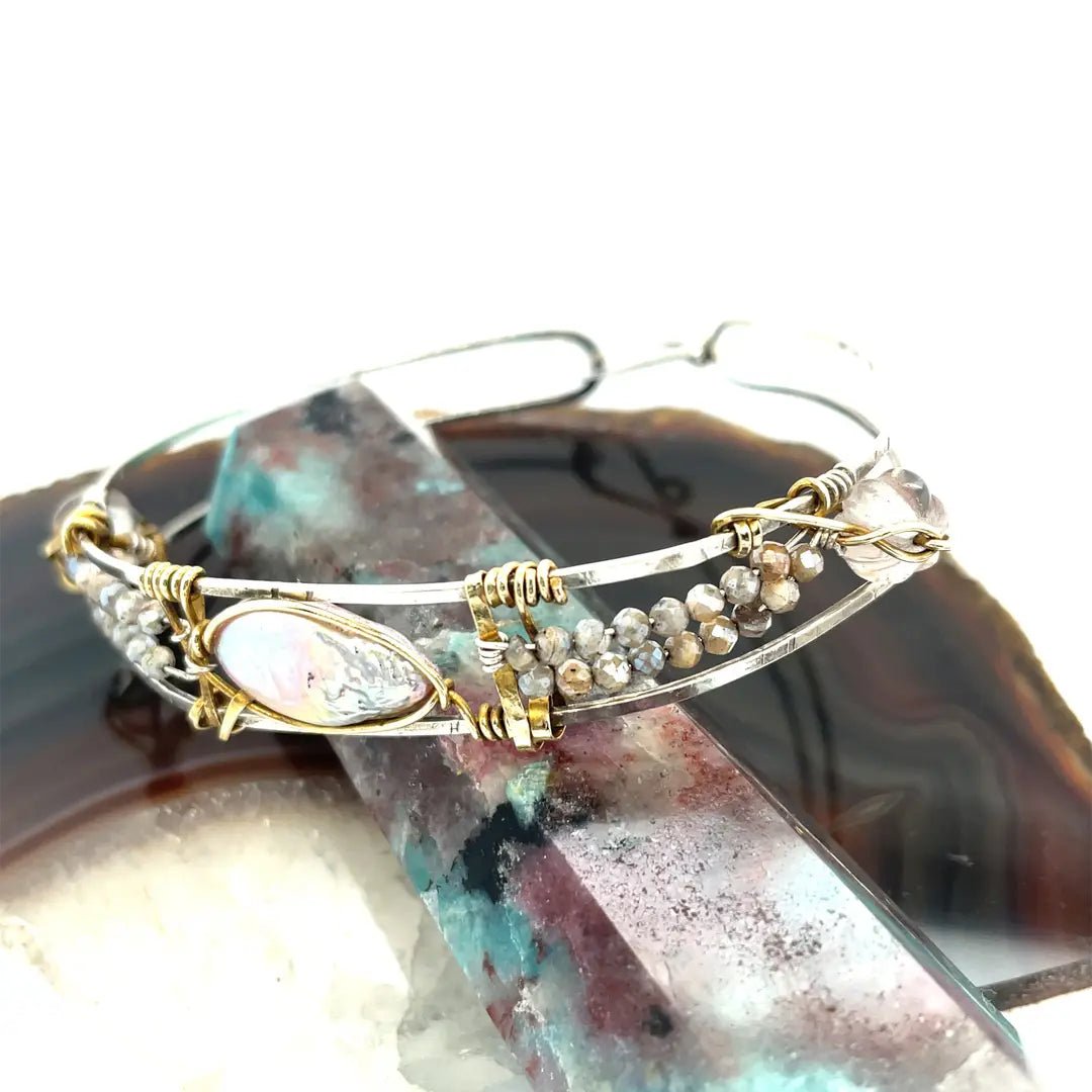 Honesty Pearl Cuff Bracelet - Art by any Means Jewelryproduct_