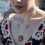 Honey Hessonite Necklace - Art by any Means Jewelryproduct_