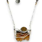 Honey Hessonite Necklace - Art by any Means Jewelryproduct_