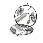 Icicle Pearl Hoop Earrings E83506 - Art by any Means Jewelryproduct_