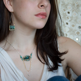 Turquoise Angle Earrings E80253
