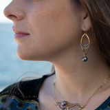 Blue Jay Earrings E81065