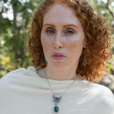 Peacock Pearl Necklace 82074N