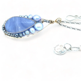 Sky Pearl Drop Necklace 82130N