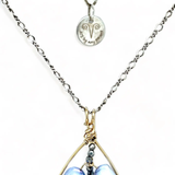 Sky Pearl Drop Necklace 82130N