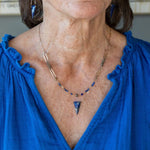Ink Pen Lapis Necklace 82584N - Art by any Means Jewelryproduct_