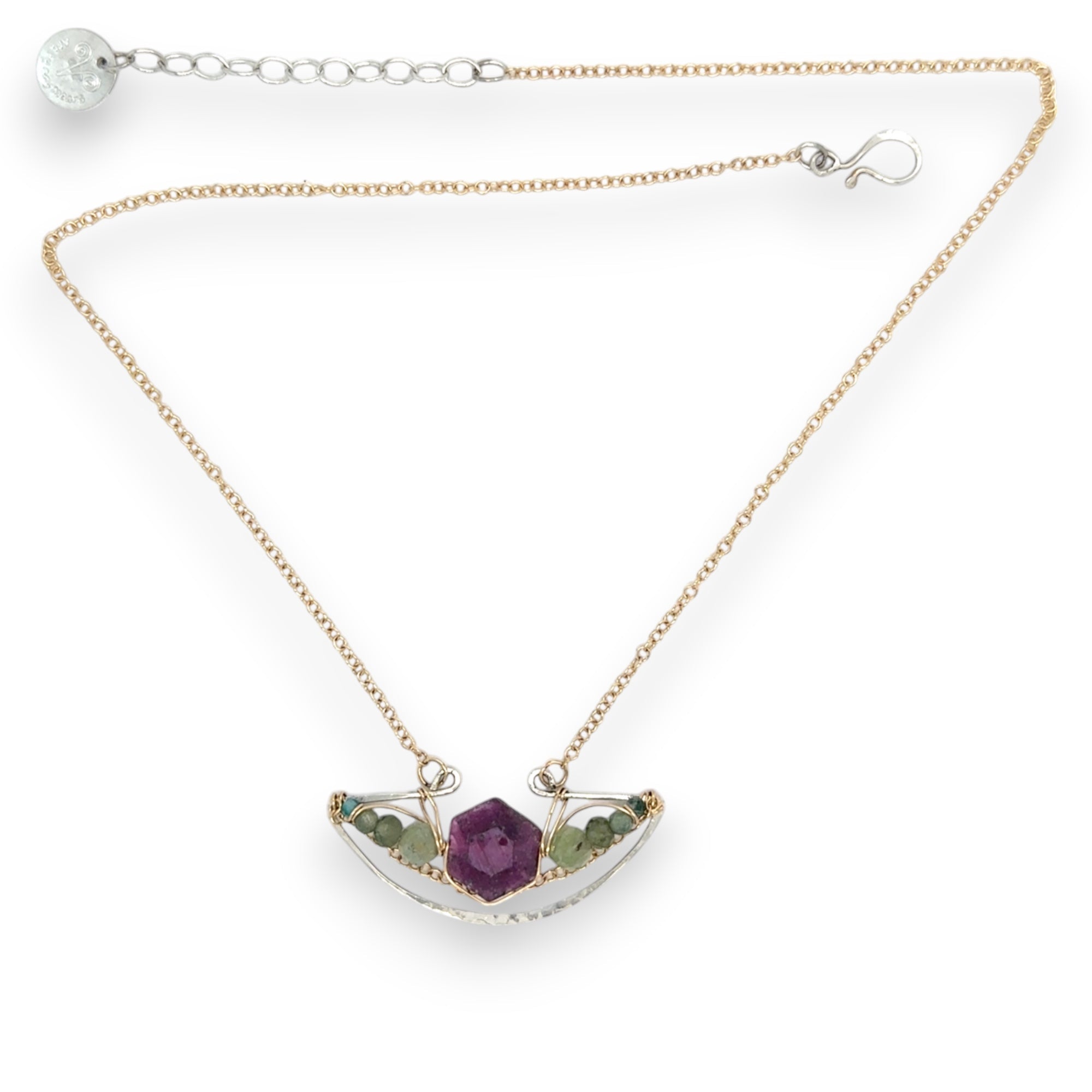 Inner Growth Tourmaline Necklace 84180N - Art by any Means Jewelryproduct_