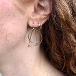 Interlocking Moon Hoop Earrings - Art by any Means Jewelryproduct_