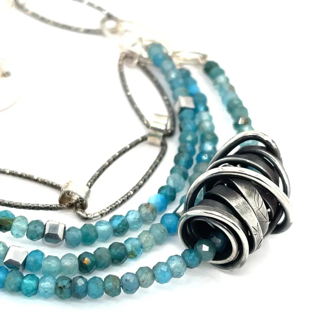 Interstellar Apatite Necklace 83485N - Art by any Means Jewelryproduct_