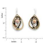 Intwined Pearl Drop Earrings - Art by any Means Jewelryproduct_