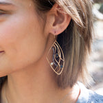 Iolite Ulysses Wing Earrings - Art by any Means Jewelry#product_