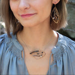 Iolite Ulysses Wing Earrings - Art by any Means Jewelry#product_