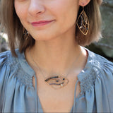Iolite Ulysses Wing Earrings - Art by any Means Jewelry#product_