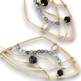 Iolite Ulysses Wing Earrings - Art by any Means Jewelryproduct_