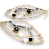Iolite Ulysses Wing Earrings - Art by any Means Jewelryproduct_