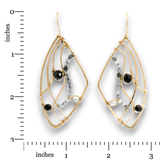 Iolite Ulysses Wing Earrings - Art by any Means Jewelryproduct_