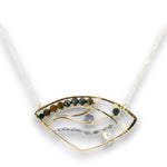 Iolite Ulysses Wing Necklace - Art by any Means Jewelryproduct_