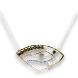Iolite Ulysses Wing Necklace - Art by any Means Jewelryproduct_