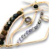 Iolite Ulysses Wing Necklace - Art by any Means Jewelryproduct_