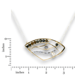 Iolite Ulysses Wing Necklace - Art by any Means Jewelryproduct_