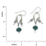 Ion Particle Chrysocolla Chandelier Earrings - Art by any Means Jewelryproduct_