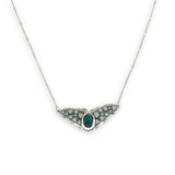 Ion Particle Chrysocolla Necklace 84680N - Art by any Means Jewelryproduct_