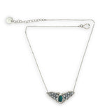 Ion Particle Chrysocolla Necklace 84680N - Art by any Means Jewelryproduct_