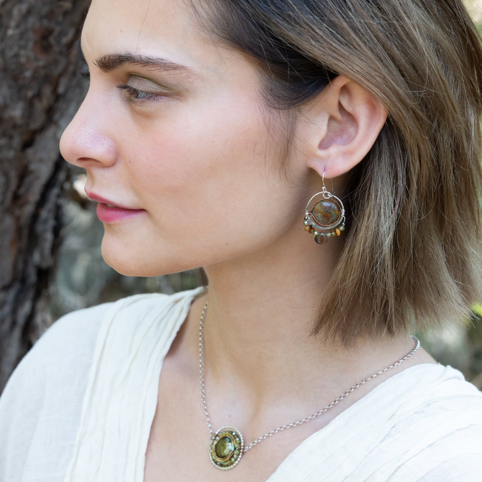 Iron Ore Earrings - Art by any Means Jewelry#product_