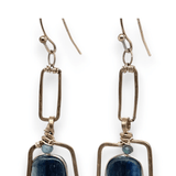 Kyanite Cobble Stone Earrings E82679 - Art by any Means Jewelryproduct_