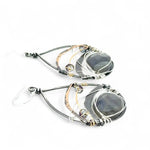 Labradorite Basket Earrings - Art by any Means Jewelryproduct_