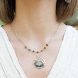 Labradorite Beaded Layered Necklace - Art by any Means Jewelry#product_