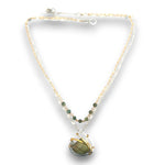 Labradorite Beaded Layered Necklace - Art by any Means Jewelryproduct_