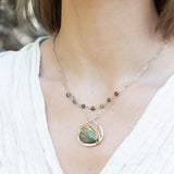 Labradorite Beaded Layered Necklace - Art by any Means Jewelry#product_