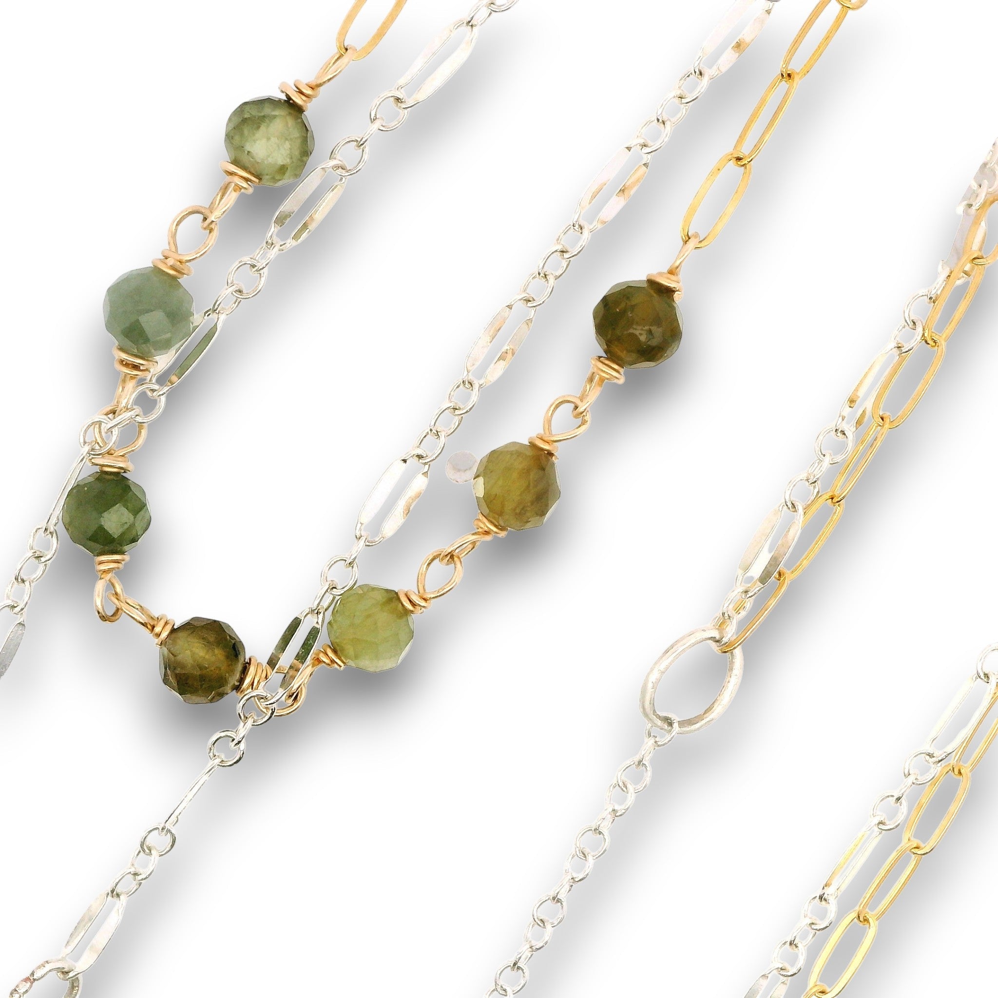 Labradorite Beaded Layered Necklace - Art by any Means Jewelryproduct_