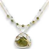 Labradorite Beaded Layered Necklace - Art by any Means Jewelryproduct_