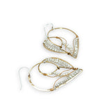 Lace Pearl Heart Earrings - Art by any Means Jewelryproduct_