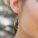 Lapis Wing Earrings - Art by any Means Jewelry#product_