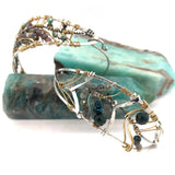 Light as a Feather Bloodstone Bracelet - Art by any Means Jewelryproduct_