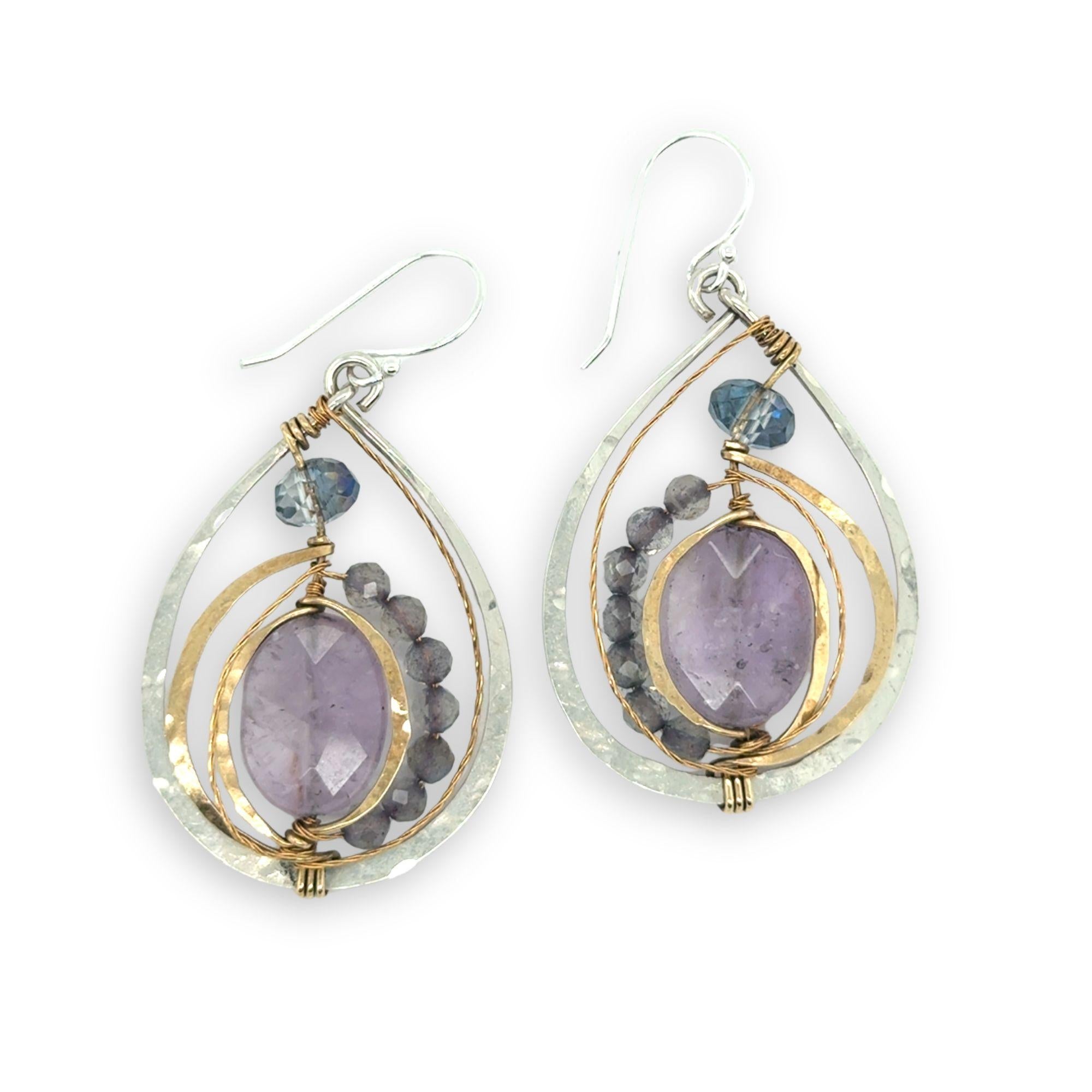 Lilac Amethyst Earrings E82049 - Art by any Means Jewelryproduct_